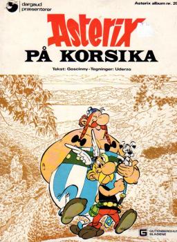 Asterix dänisch Nr. 20  - ASTERIX på pa Korsika - 1977 - gebraucht